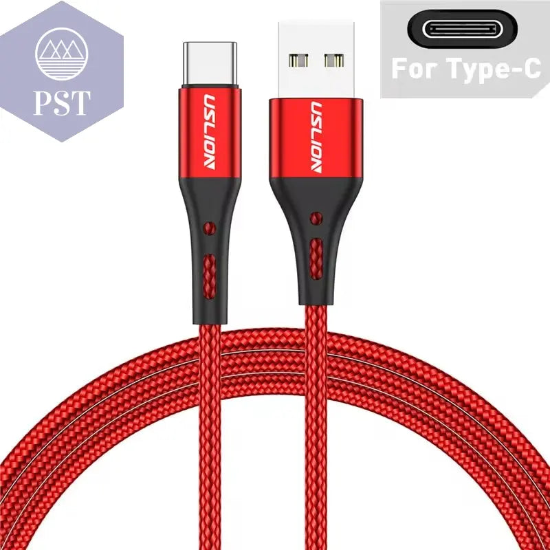 3A USB-C Kabel Ladekabel Samsung S24 S23 Xiaomi Mi 14 Handy Kabel USB C Micro USB Kabel PST PS Tradings  PST PS Tradings Red-For-Type-C-0.5M PST PS Tradings