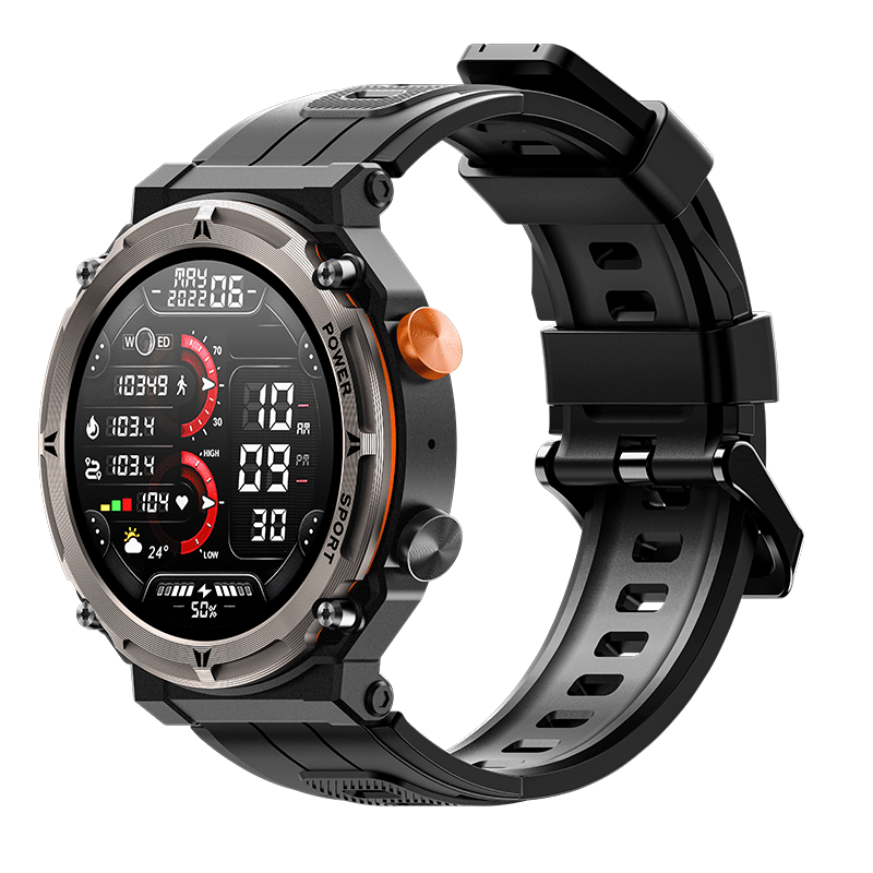 2024 C21 Pro 410mah Big Battery Outdoor Sport Smart Watches BT Calling Smartwatch for  1 ATM Waterproof Smart Watch for Men - Property & Safety Tradings