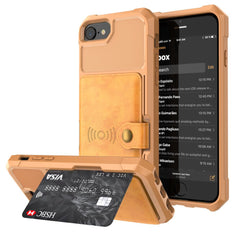 Hard Protective Wallet Case for iPhone