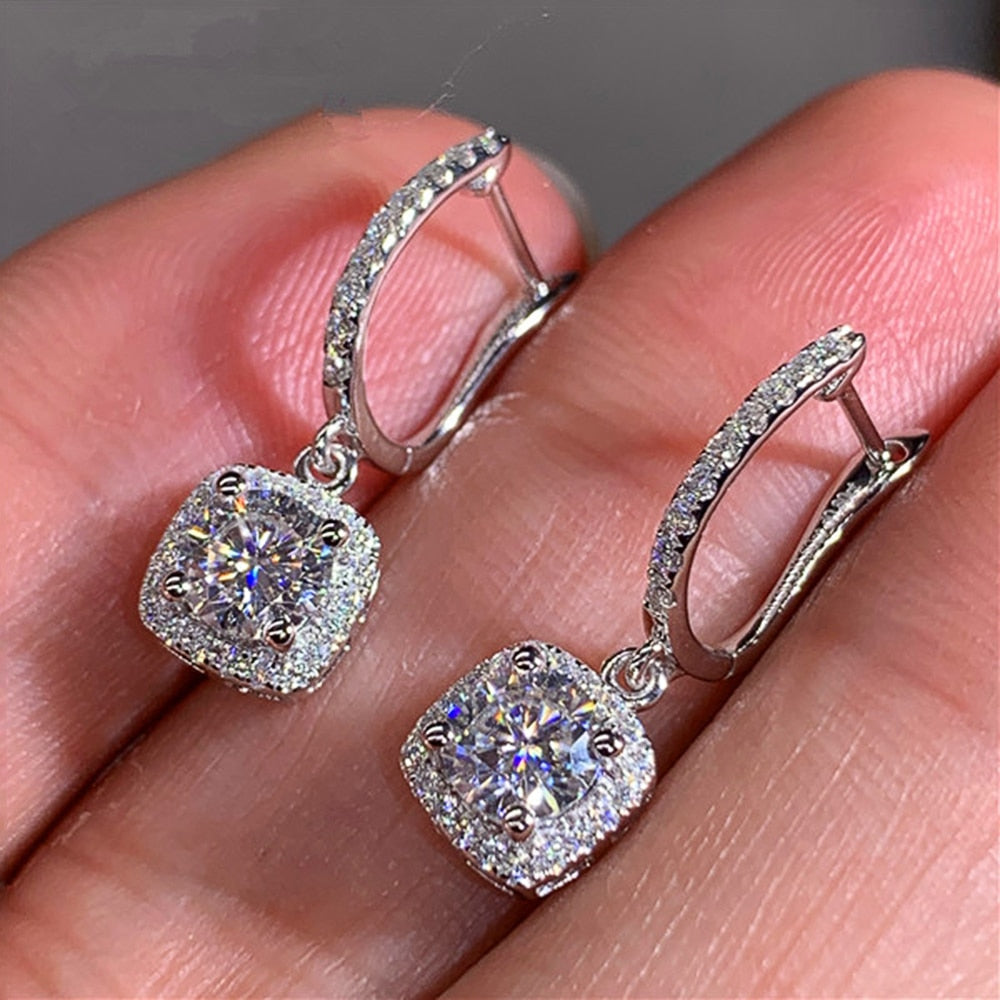 Women's Crystal Drop Earrings