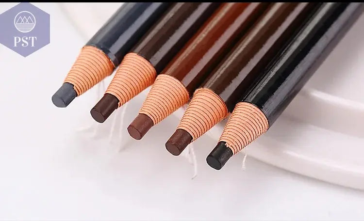 5 teile/satz Augenbraue Bleistift Make-Up Braun Augenbraue Enhancer Kosmetische Kunst Wasserdicht Bleistift Tönung Stereo Arten Schönheit Werkzeuge Billig       PST PS Tradings