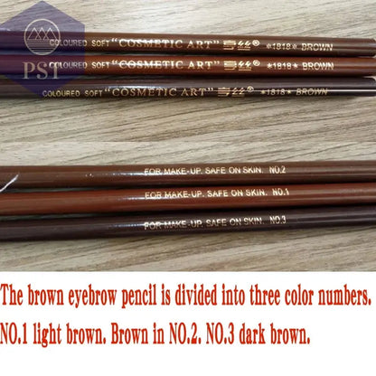 5 teile/satz Augenbraue Bleistift Make-Up Braun Augenbraue Enhancer Kosmetische Kunst Wasserdicht Bleistift Tönung Stereo Arten Schönheit Werkzeuge Billig       PST PS Tradings