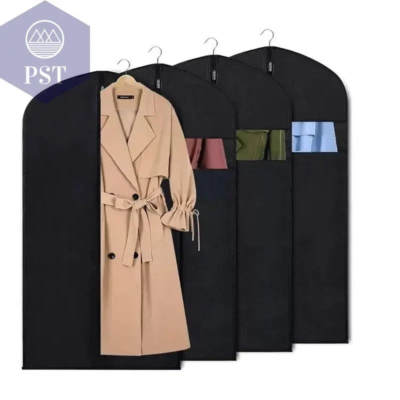 5PCS Dustproof Clothing Covers Waterproof Clothes Dust Cover Coat Suit Dress Protector Hanging Garment Bags Closet Organizer - PST PS Tradings