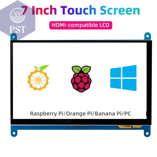 7-Zoll-Touchscreen Raspberry Pi 5 kapazitives HDMI-kompatibles TFT-LCD für Orange Pi 5 Plus 3B RPI 5 4B 3B+ PC Windows AIDA64  Computer & Office - Security & Protection - Video Surveillance - CCTV Accessories     PST PS Tradings