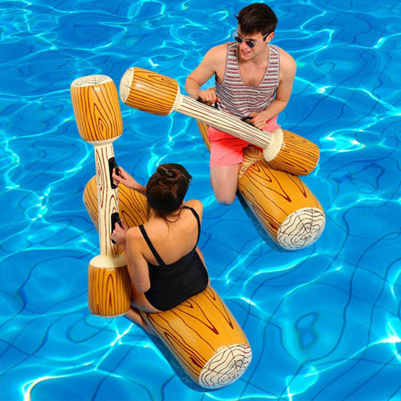 Inflatable Joust Swimming ring Pool Float Game Toys Water Sport Plaything For Children Adult Party Supply Gladiator Raft - PST PS Tradings