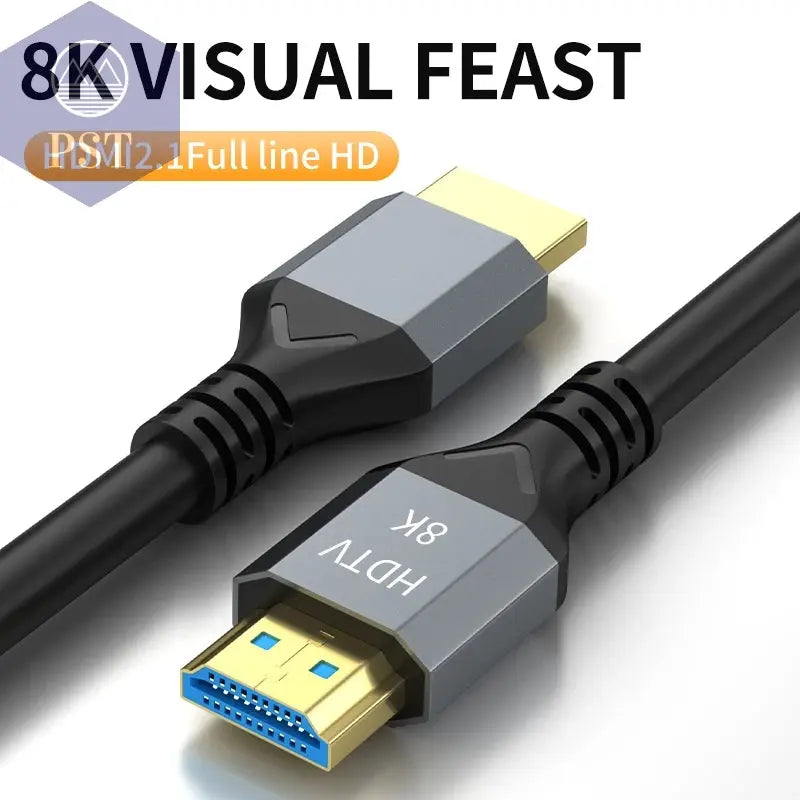 8K HDMI 2.1 Kabel 4K@120Hz 8K@60Hz 48Gbps Adapter für EARC ARC HDCP Ultra High Speed Video Kabel PC Laptop Projektor HD TV  Computer Zubehör - Kabel     PST PS Tradings