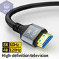 8K HDMI 2.1 Kabel 4K@120Hz 8K@60Hz 48Gbps Adapter für EARC ARC HDCP Ultra High Speed Video Kabel PC Laptop Projektor HD TV  Computer Zubehör - Kabel     PST PS Tradings