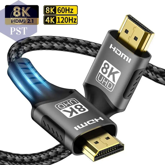 8K HDMI 2.1 Kabel 4K@120Hz 8K@60Hz 48Gbps EARC ARC HDCP Ultra High Speed HDR für RTX Videokabel PC Laptop Projektor HD TV PS5  Elektronik - Medien - Kabel     PST PS Tradings