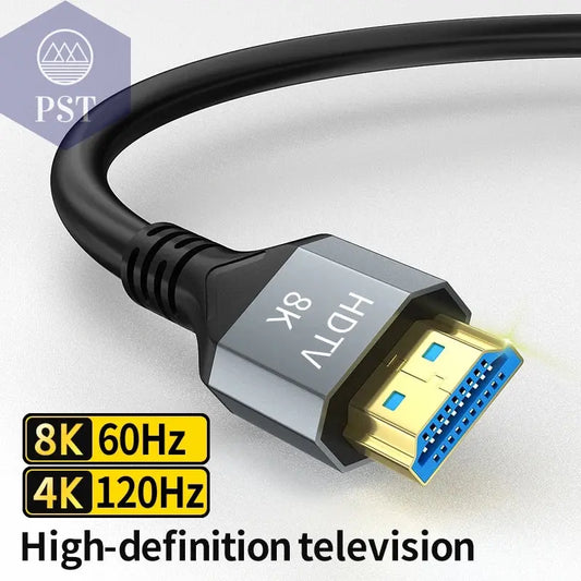 8k hdmi 2,1 kabel 4k @ 120hz 8k @ 60hz 48gbps earc arc hdcp ultra hoch geschwindigkeit hdr für rtx video kabel pc laptop projektor hd tv ps5       PST PS Tradings