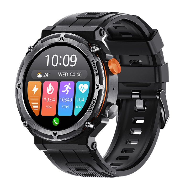 2024 C21 Pro 410mah Big Battery Outdoor Sport Smart Watches BT Calling Smartwatch for  1 ATM Waterproof Smart Watch for Men - Property & Safety Tradings