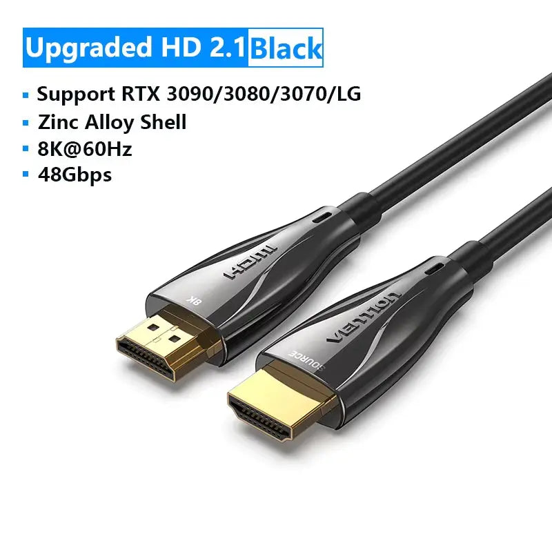 Tions 8K HDMI 2,1 Kabel 120Hz 48Gbps Fiber Optic HDMI Kabel Ultra High Speed HDR Earc Für HD Samsung LG TV Box PS5 Kabel HDMI