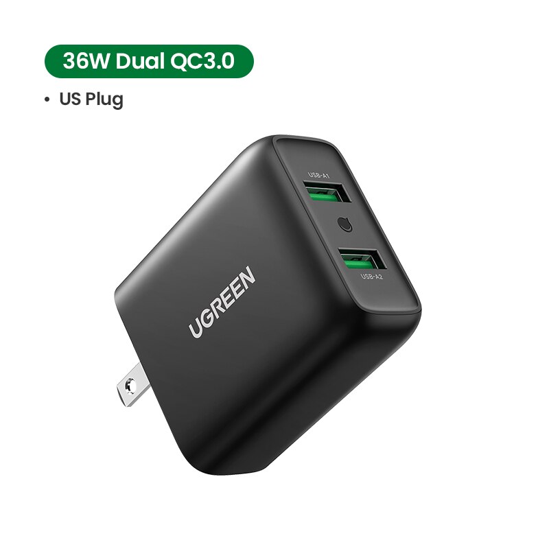 Dual Quick Fast Charging USB Charger -001-009-PSTradings