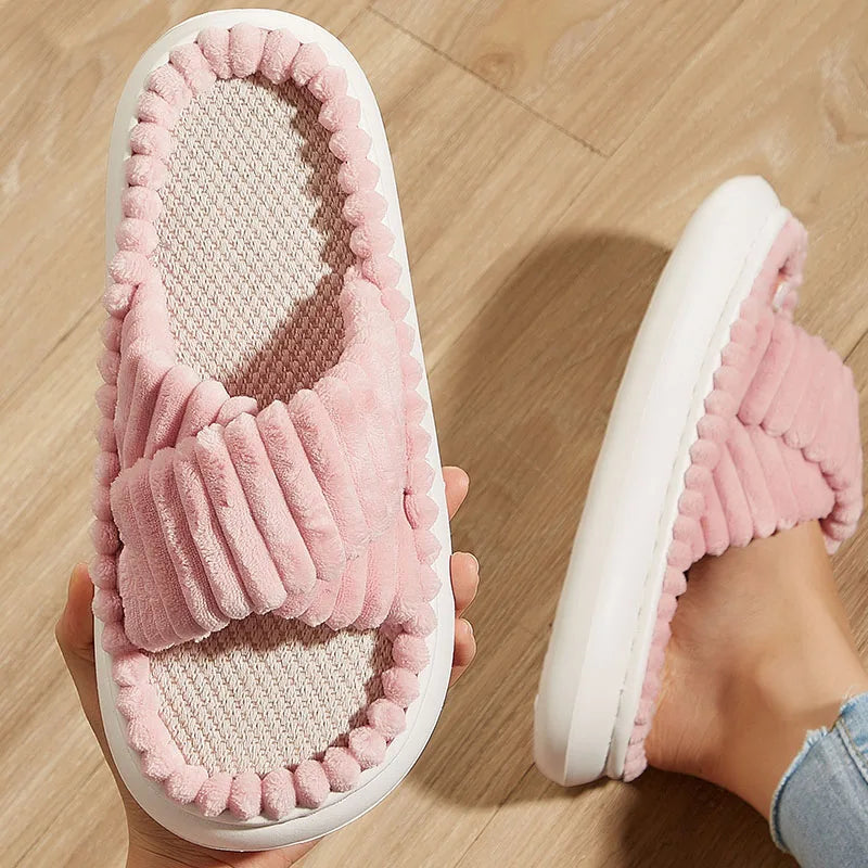 EVA Summer Platform Slippers Women Fashion House Slippers Soft Memory Foam Spring Autumn Girls Slides Designer - PST PS Tradings