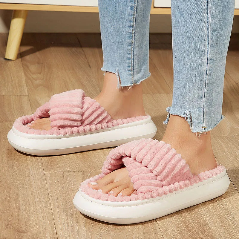 EVA Summer Platform Slippers Women Fashion House Slippers Soft Memory Foam Spring Autumn Girls Slides Designer - PST PS Tradings