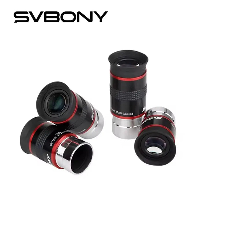 SVBONY Telescope Eyepieces FMC 1.25" 68° Ultra Wide Angle 6mm/ 9mm /15m /20mm for Astronomical Telescope - Property & Safety Tradings