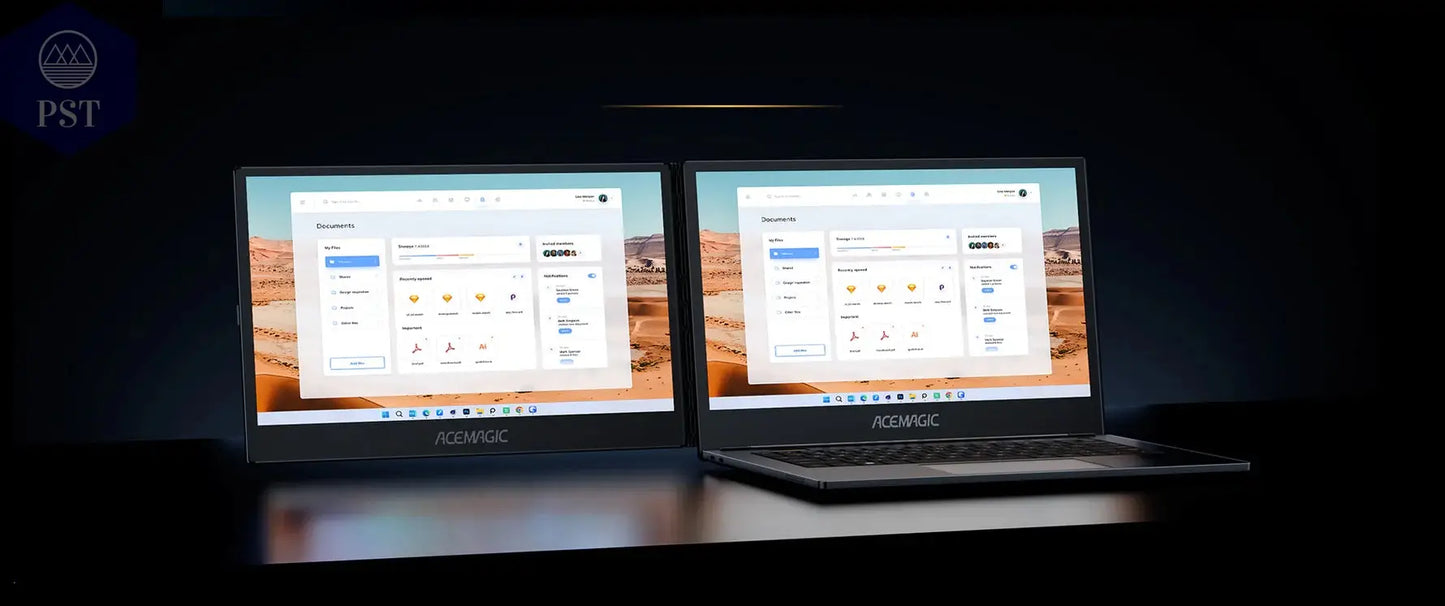 ACEMAGIC X1 Dual Screen Laptop i7 16GB PST PS Tradings Laptop Laptop ACEMAGIC X1 Dual Screen Laptop i7 16GB