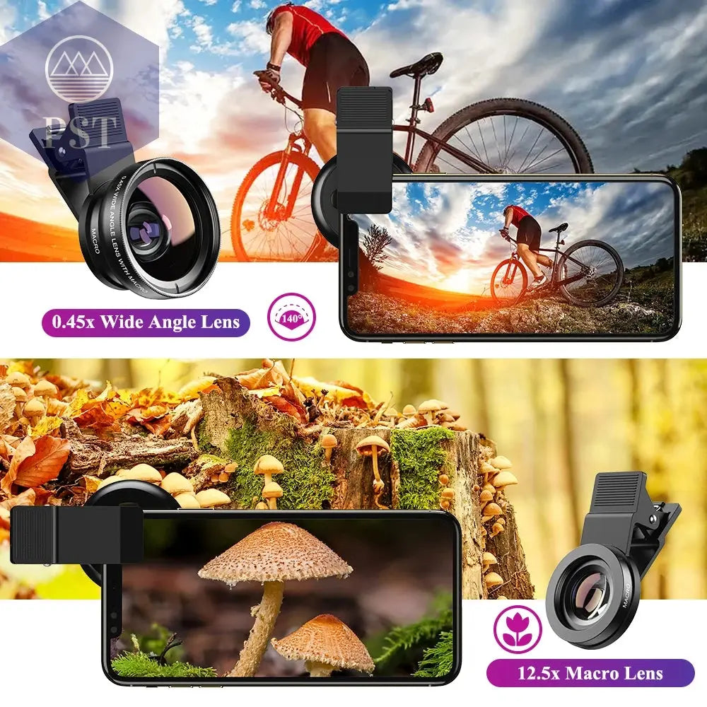 APEXEL Telefon Objektiv kit 0,45 x Super Weitwinkel & 12,5 x Makro Micro Objektiv HD Kamera Linsen  Cellphones & Telecommunications - Cellphones     PST PS Tradings