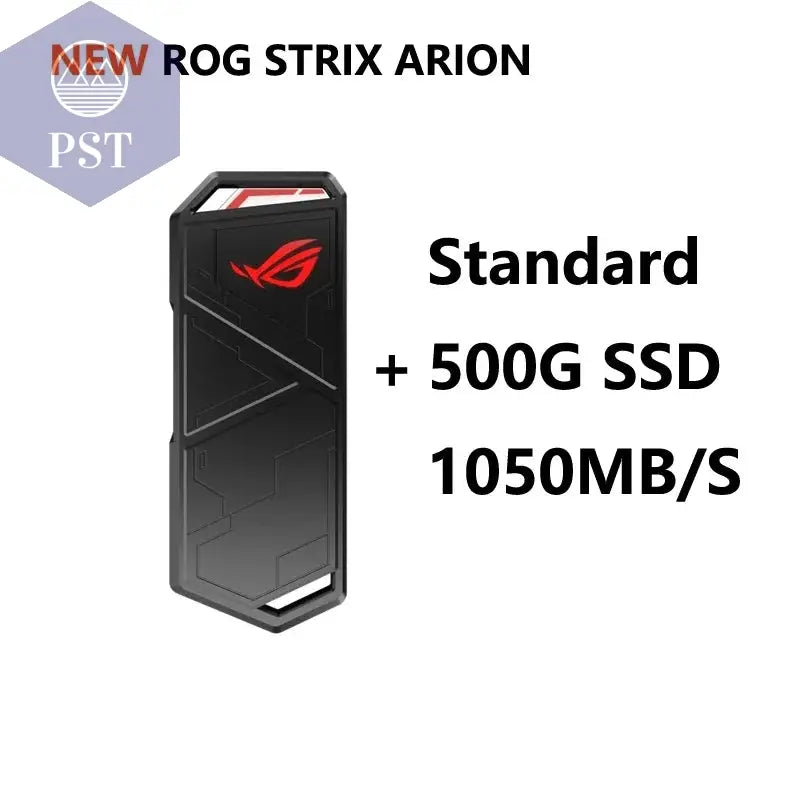 ASUS ROG STRIX ARION M.2 NVMe Gehäuse PST PS Tradings  New  500G S500 ASUS ROG STRIX ARION M.2 NVMe Gehäuse