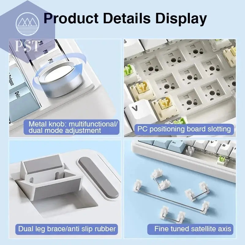 AULA F75 Gaming Tastatur - RGB, kabellos & kabelgebunden PST PS Tradings   AULA F75 Gaming Tastatur - RGB, kabellos & kabelgebunden