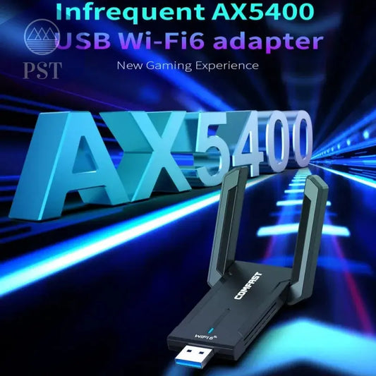 AX5400 USB WLAN Adapter für Gaming WiFi USB Stick PST PS Tradings Adapter PST PS Tradings  PST PS Tradings AX5400 USB WLAN Adapter für Gaming WiFi USB Stick Adapter