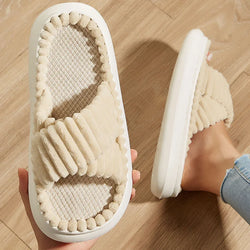 EVA Summer Platform Slippers Women Fashion House Slippers Soft Memory Foam Spring Autumn Girls Slides Designer - PST PS Tradings