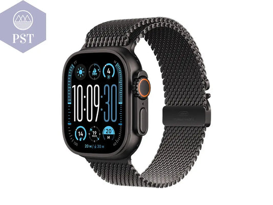 Apple Watch Ultra 2 Titanium Cellular 49mm Schwarz (Milanaise Titan schwarz) PST PS Tradings  PST PS Tradings  PST PS Tradings