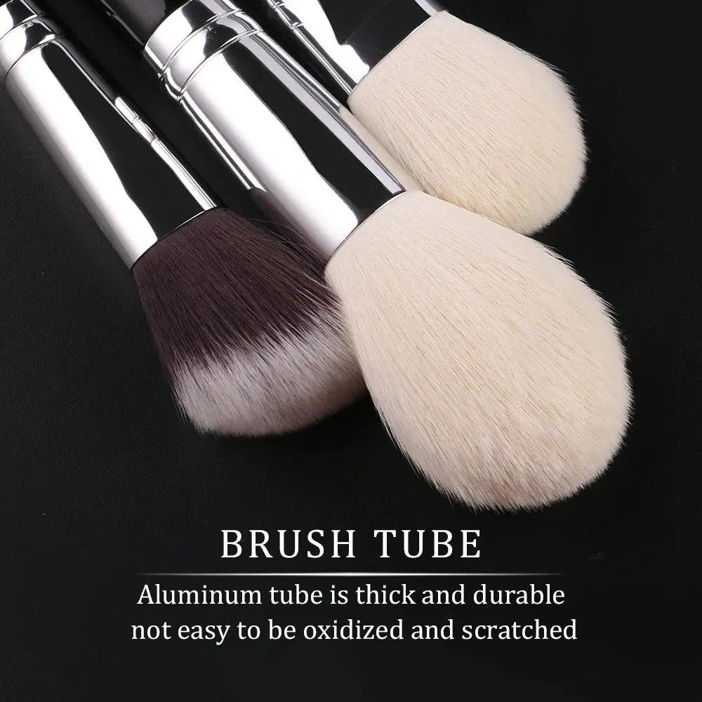 BEILI Black Big Powder Makeup Brushes Really Soft Foundation Highlight Single Professional Wool Fiber Brush Beauty Make up Tools - PST PS Tradings