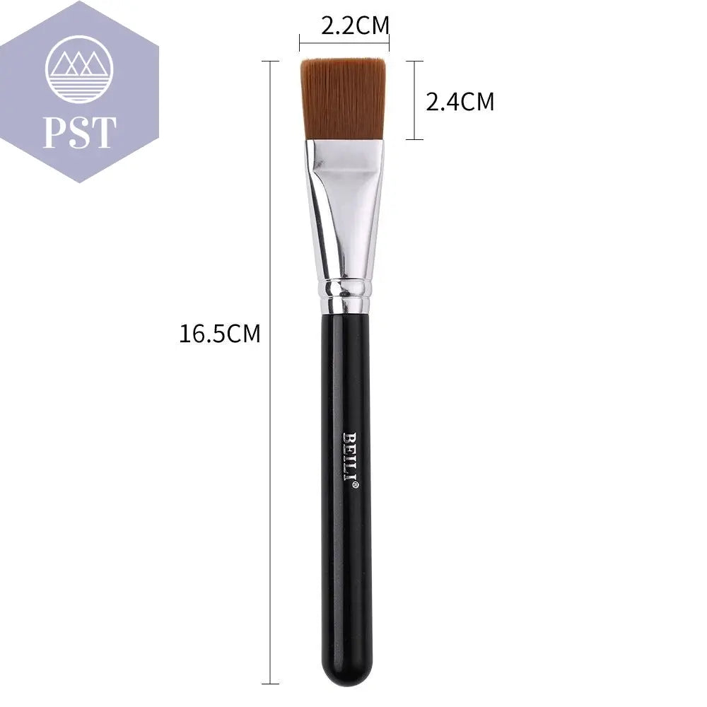 BEILI Black Big Powder Makeup Brushes Really Soft Foundation Highlight Single Professional Wool Fiber Brush Beauty Make up Tools - PST PS Tradings