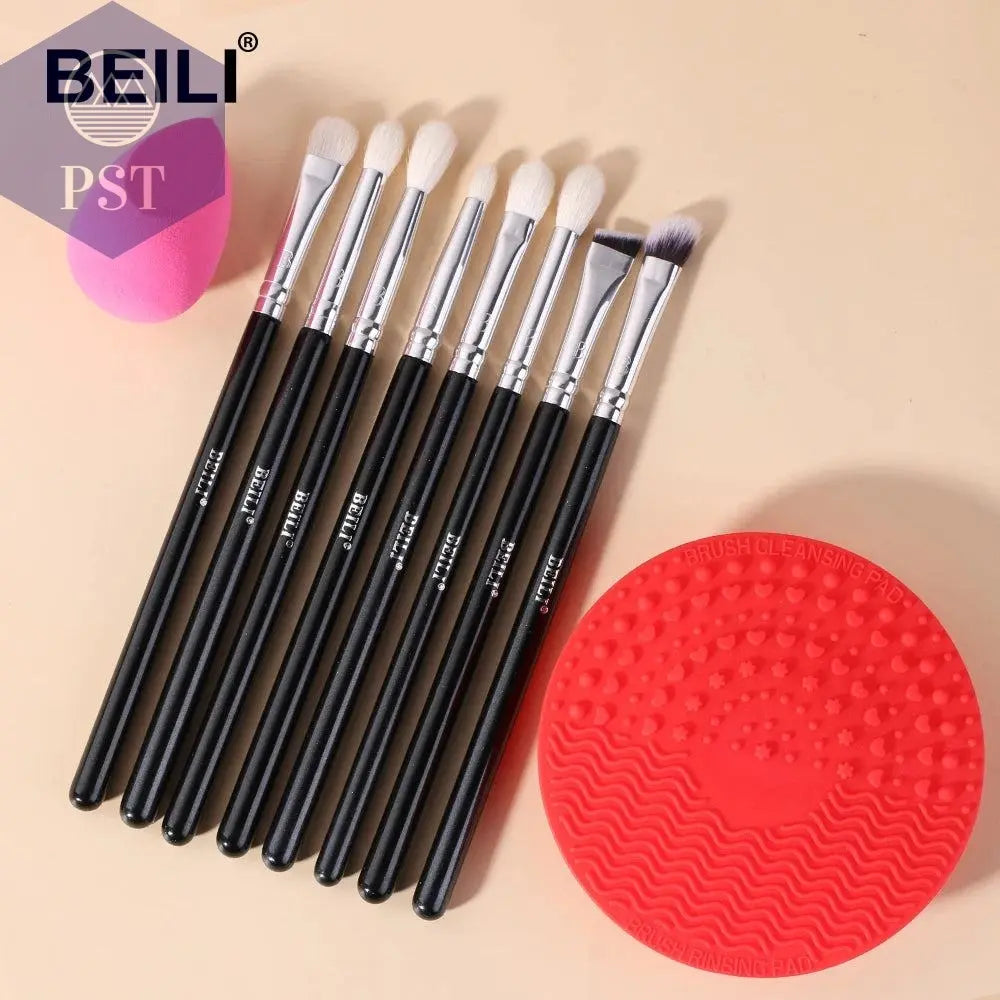 BEILI Black Big Powder Makeup Brushes Really Soft Foundation Highlight Single Professional Wool Fiber Brush Beauty Make up Tools - PST PS Tradings