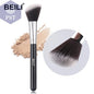 BEILI Black Big Powder Makeup Brushes Really Soft Foundation Highlight Single Professional Wool Fiber Brush Beauty Make up Tools - PST PS Tradings