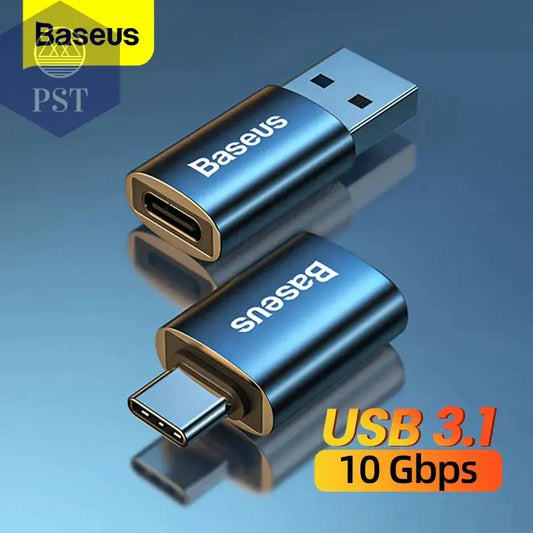 Baseus USB 3.1 OTG-Adapter USB Typ C auf USB-Buchse Konverter für MacBook Pro Air Samsung S22 Xiaomi USB-C USBC OTG-Anschluss       PST PS Tradings