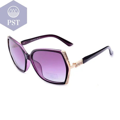 Blanche Michelle High Quality Oversized Polarized Sunglasses Women UV400 oculos de sol Gradient Driving Sun Glasses With Box       PST PS Tradings