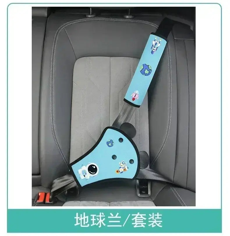 Car Seat Belt Cover Pads For Kids Interior Car Seat Belt Kit Anti Neck Limiter For Child Safety Belt Protector Cover Comfortable - PST PS Tradings