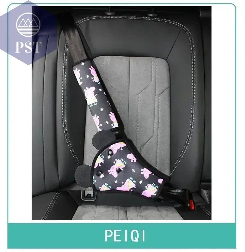 Car Seat Belt Cover Pads For Kids Interior Car Seat Belt Kit Anti Neck Limiter For Child Safety Belt Protector Cover Comfortable - PST PS Tradings