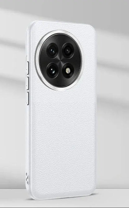 Case for OnePlus 13 Luxury Leather Pattern Metal Camera Lens Protection Shockproof Bumper Phone Back Cover - PST PS Tradings