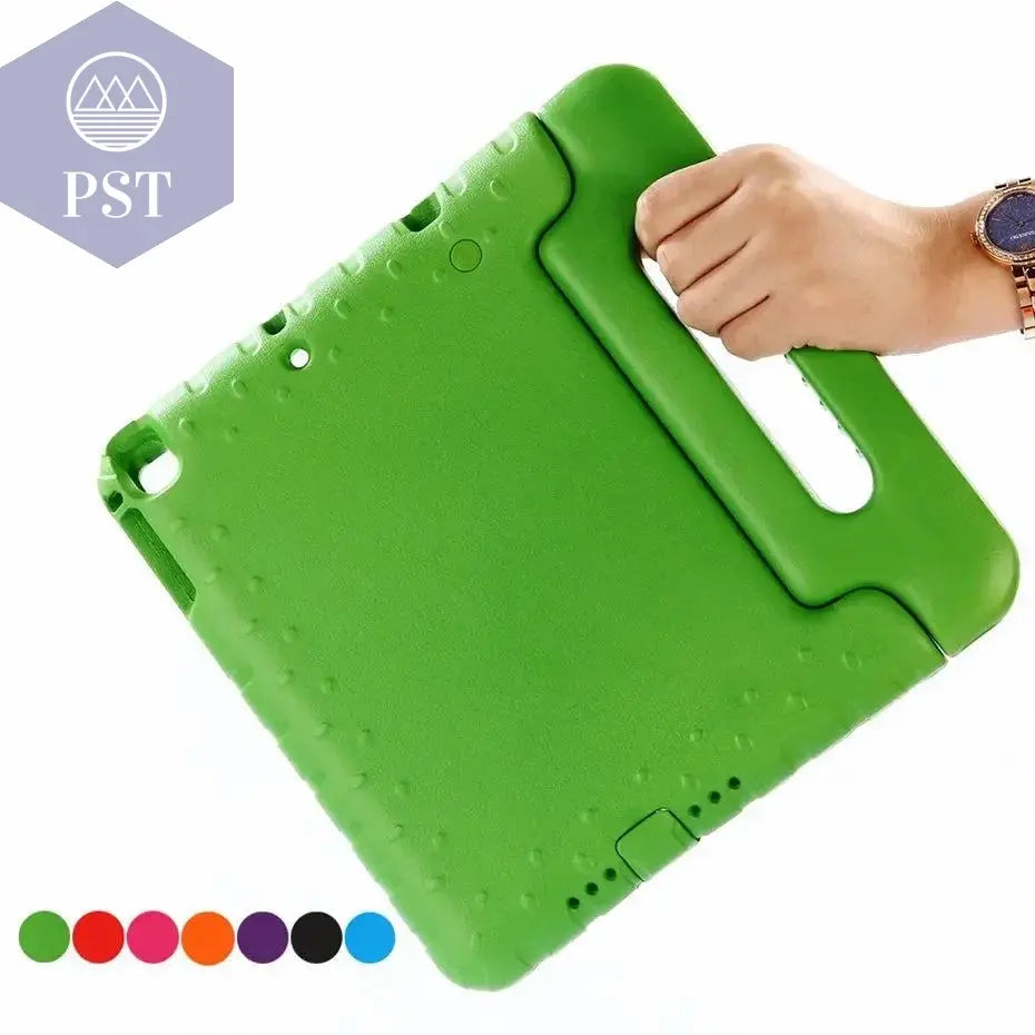 Case for ipad air / air 2 9.7 inch hand-held Shock Proof EVA full body cover Handle stand case for kids for iPad 2017 2018 case  Cellphones & Telecommunications - Cellphones     PST PS Tradings