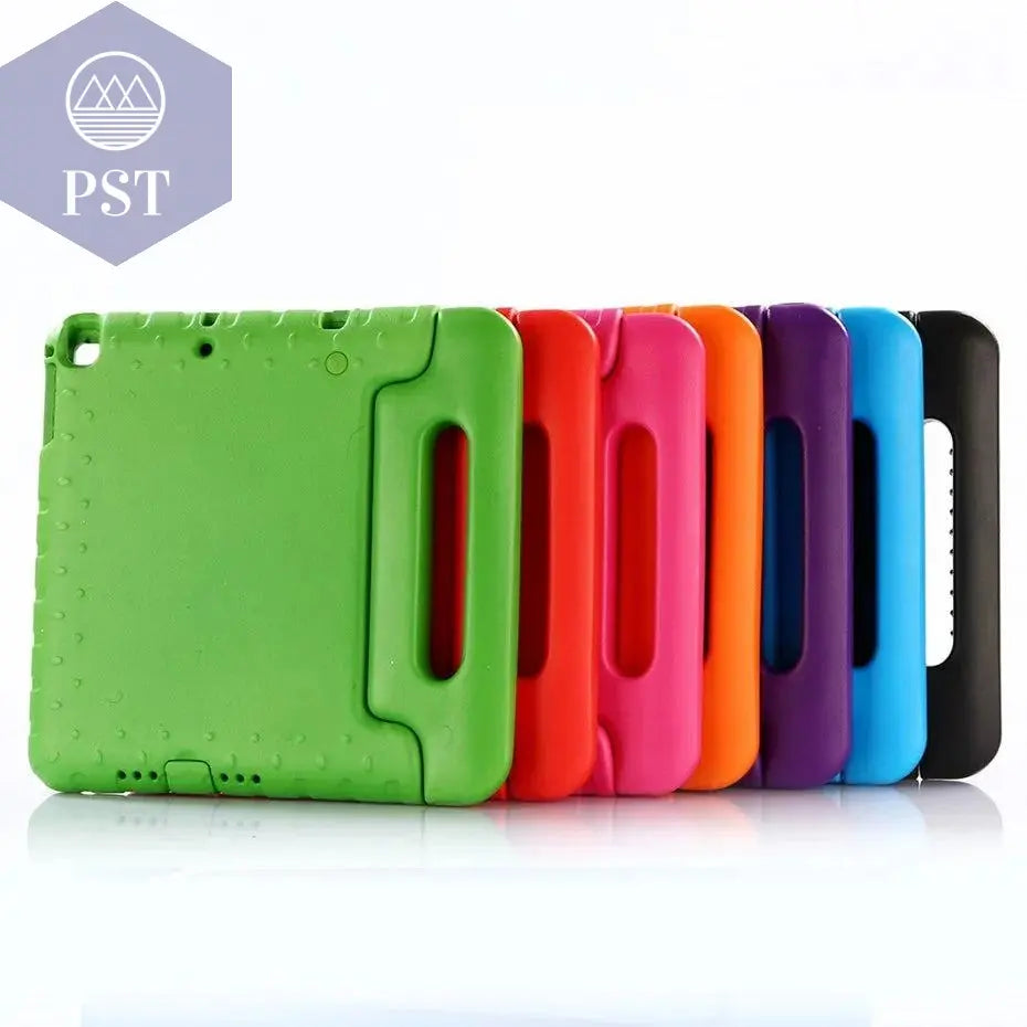 Case for ipad air / air 2 9.7 inch hand-held Shock Proof EVA full body cover Handle stand case for kids for iPad 2017 2018 case  Cellphones & Telecommunications - Cellphones     PST PS Tradings