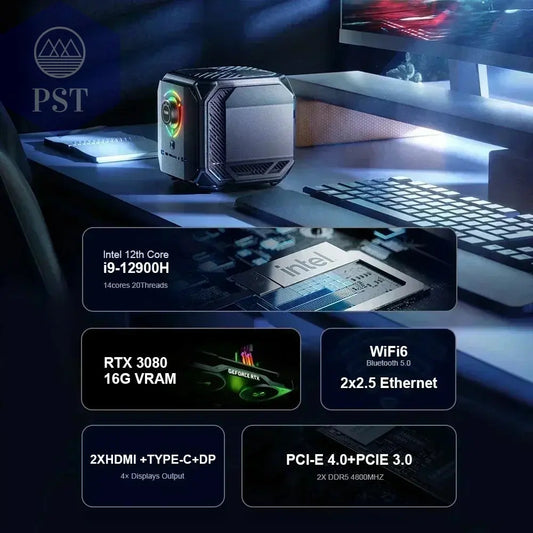 Chatreey TANK Mini PC Intel i9 Nvidia 3080 PST PS Tradings Computers PST PS Tradings  PST PS Tradings Chatreey TANK Mini PC Intel i9 Nvidia 3080 Computers