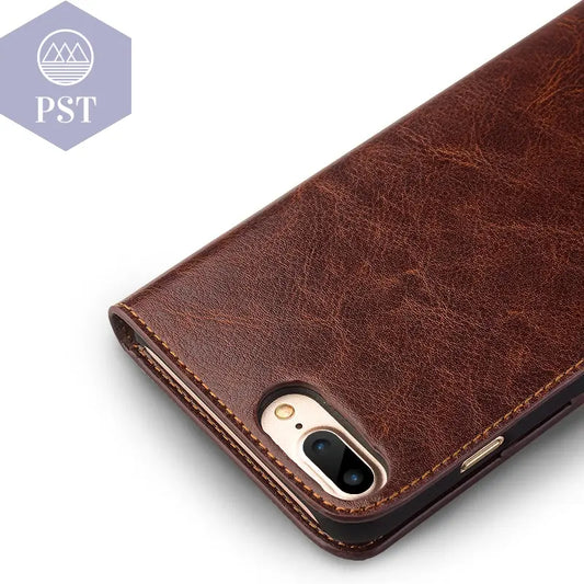 Classic Protective Leather Flip Phone Case for iPhone  Cellphones & Telecommunications - Cellphones     PST PS Tradings
