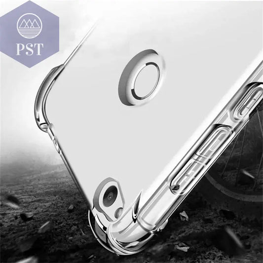 Clear Anti-knock Fundas for Huawei P8 lite 2017 P10 P20 P30 lite P30 Pro Honor 6X 7X 8X 8C 8S 8A 9 10 Mate 10 20 lite Cover case - PST PS Tradings  PST PS Tradings