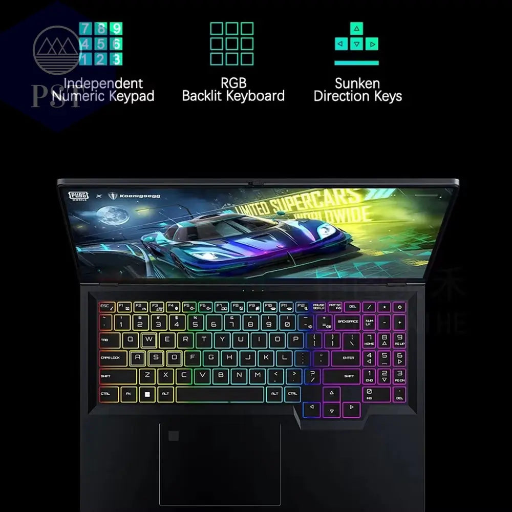 Crelander Laptops Gamer Laptop 16 Zoll Intel Core I9 Prozessor 2,5 K Ips Bildschirm 165Hz RTX 6G 4TB SSD Notebook Gaming Laptop PST PS Tradings  PST PS Tradings  PST PS Tradings
