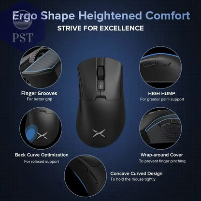 Delux M900Pro Ergonomische Kabellose Gaming-Maus 8K PAW3395 Magnetische Rgb-Ladestation Wiederaufladbare Kabelgebundene Mäuse Für PC Mit Großer Hand PST PS Tradings  PST PS Tradings  PST PS Tradings Delux M900Pro Ergonomische Kabellose Gaming-Maus 8K PAW3395 Magnetische Rgb-Ladestation Wiederaufladbare Kabelgebundene Mäuse Für PC Mit Großer Hand