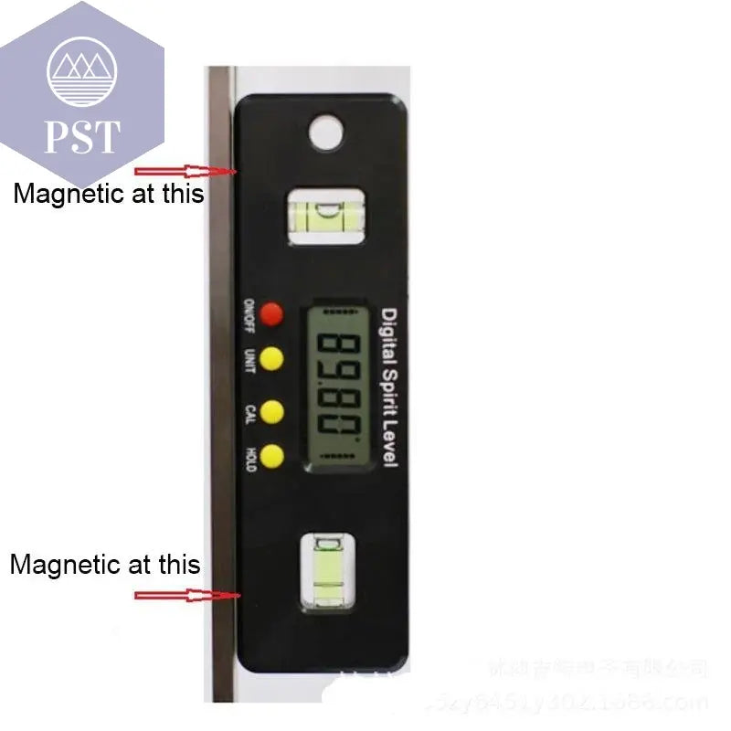 Digital Protractor Angle Finder Inclinometer electronic Level 360 degree with/without Magnets Level angle slope test Ruler 400mm       PST PS Tradings