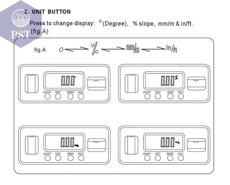 Digital Protractor Angle Finder Inclinometer electronic Level 360 degree with/without Magnets Level angle slope test Ruler 400mm       PST PS Tradings