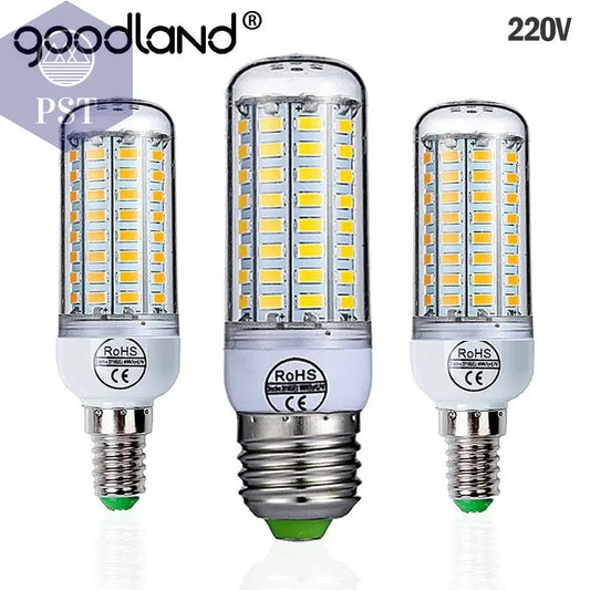 E27 LED Lamp E14 LED Bulb SMD5730 220V Corn Bulb 24 36 48 56 69 72LEDs Chandelier Candle LED Light For Home Ampoule       PST PS Tradings