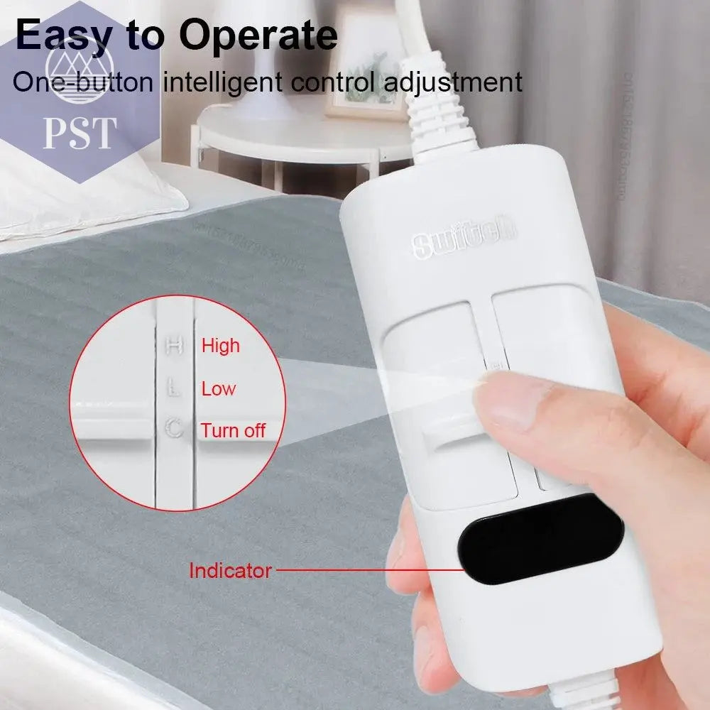 Electric Blanket 220V Thicker Automatic Thermostat Electric Heating Blanket Body Warmer Thermal Mattress for Room Blanket heated - PST PS Tradings