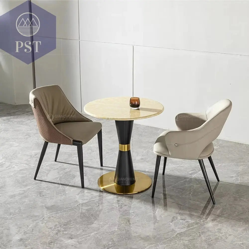Elegantes Esszimmer Set Tisch und Stuhl Set eleganter Esstisch Schwarz PST PS Tradings Tischset PST PS Tradings  PST PS Tradings