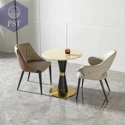 Elegantes Esszimmer Set Tisch und Stuhl Set eleganter Esstisch Schwarz PST PS Tradings Tischset PST PS Tradings  PST PS Tradings