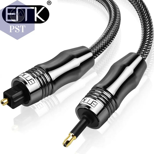 Emk digital sound toslink zu mini toslink kabel 3,5mm spdif optisches kabel 3,5 zu optischem audio kabel adapter 1m 10m       PST PS Tradings