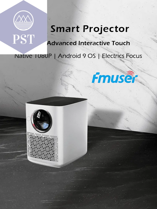 FMUSER Y3 250ANSI 1920x1080 Interactive Android 9.0 Full HD 1080p LED Projector; Dust Proof Portable WIFI Video Projetor Beamer  Beamer     PST PS Tradings